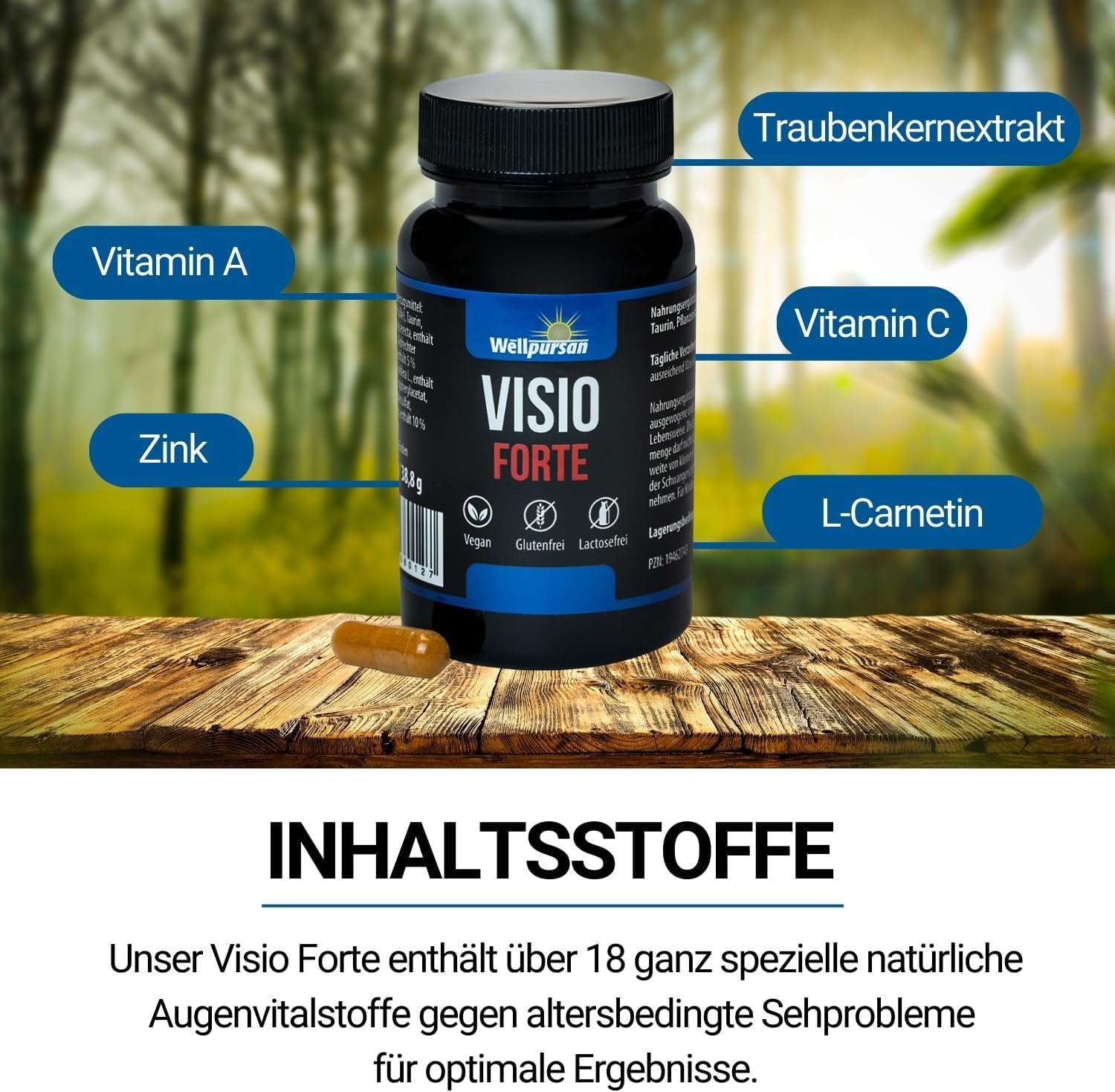 Visio forte Augenkapseln