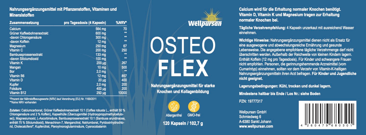 Osteo Flex für gesunde Knochen