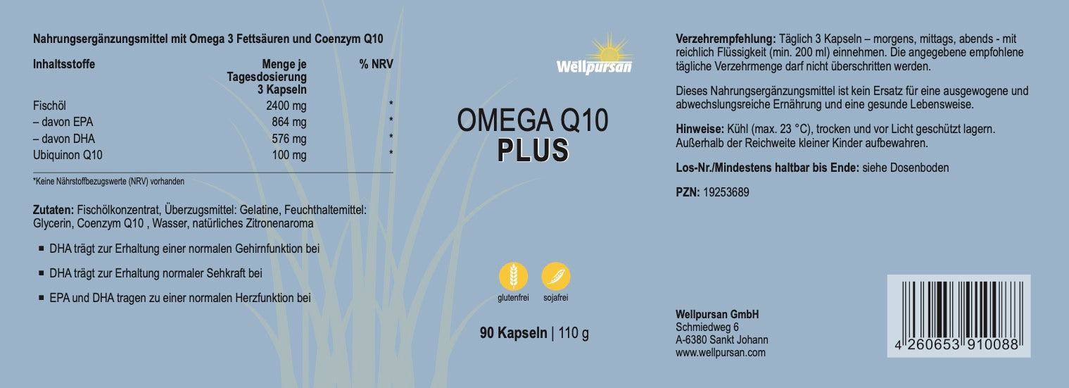 Omega Q10 plus Kapseln