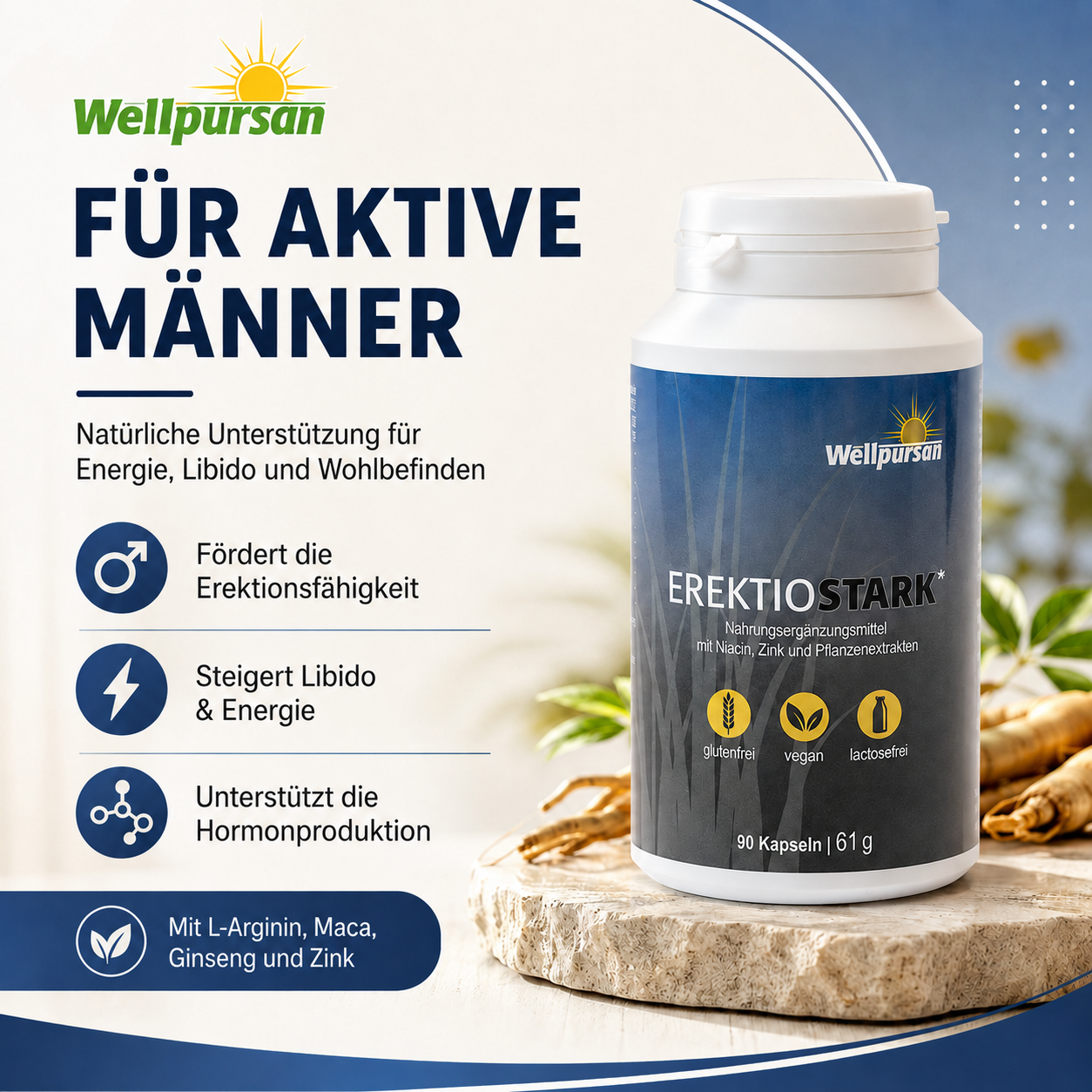 Erektio Stark - für aktive Männer