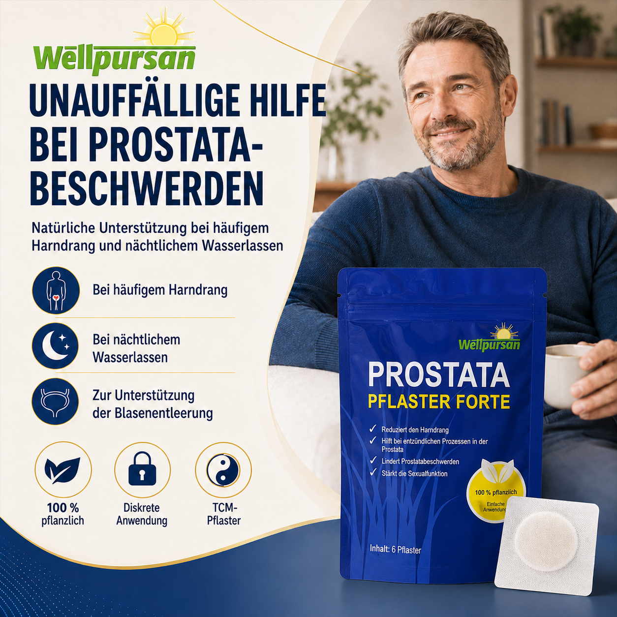 Premium Prostata Pflaster