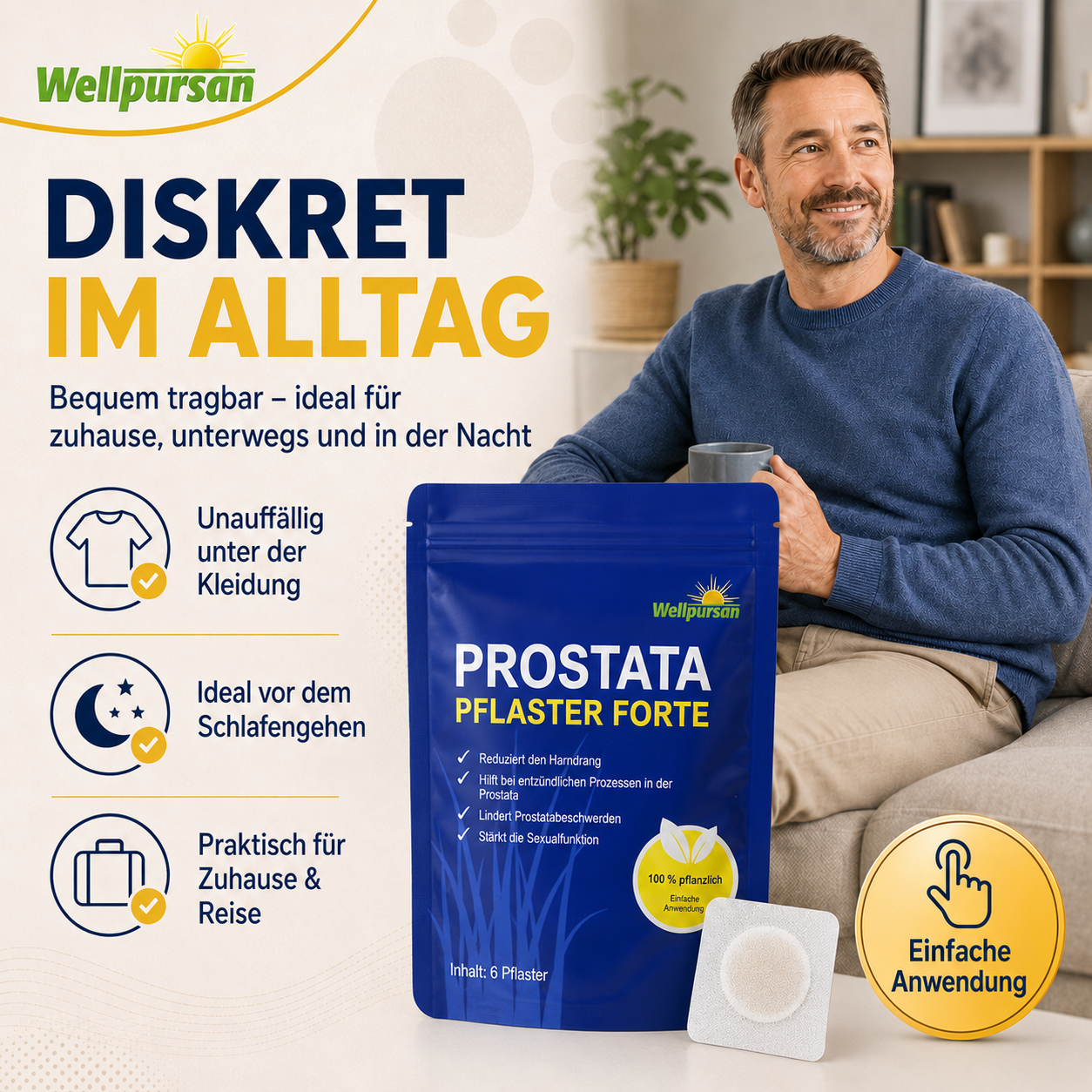Premium Prostata Pflaster