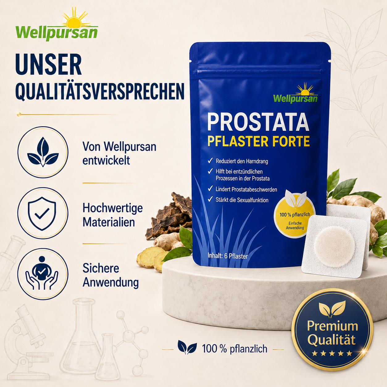 Premium Prostata Pflaster