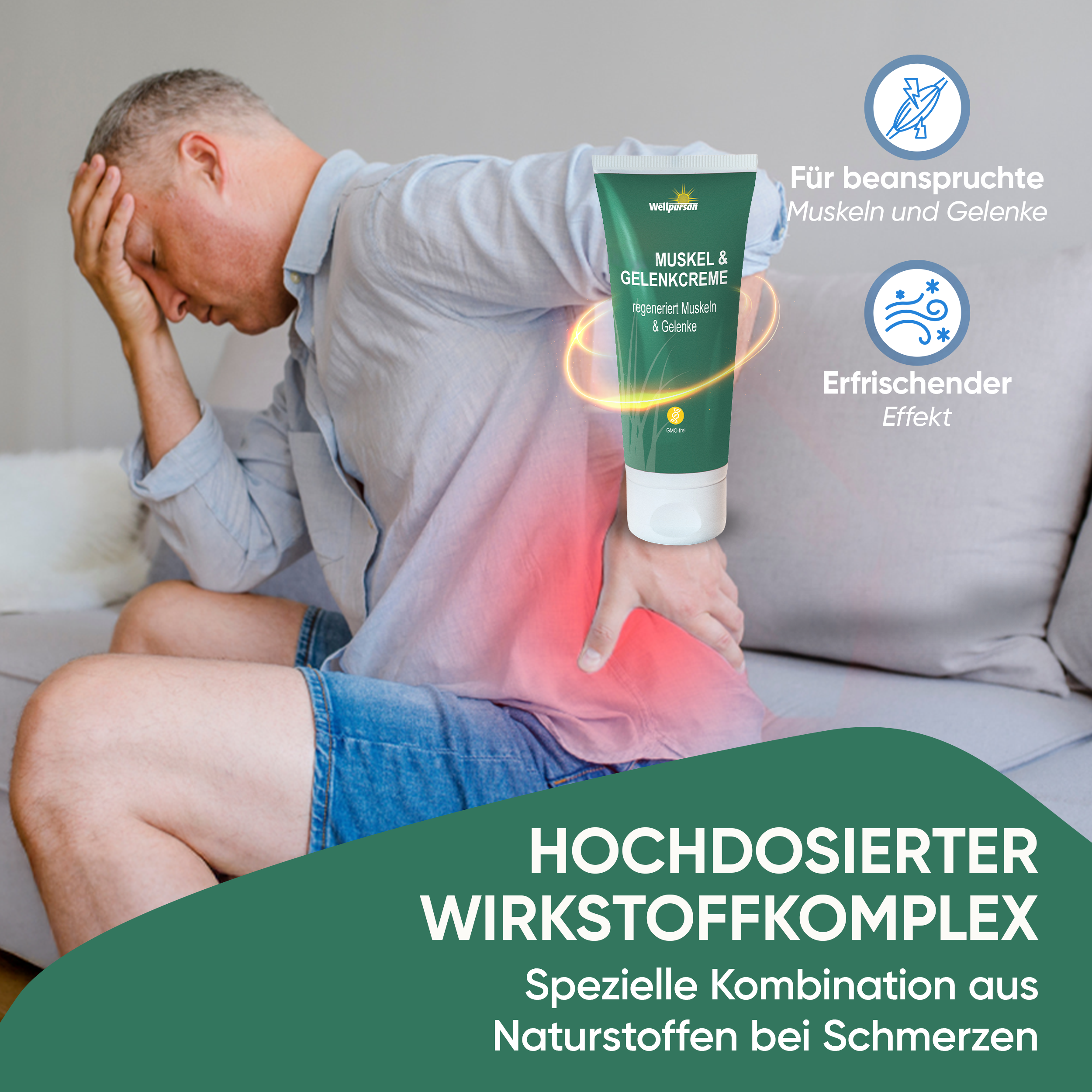 CBD Muskel & Gelenk-Creme