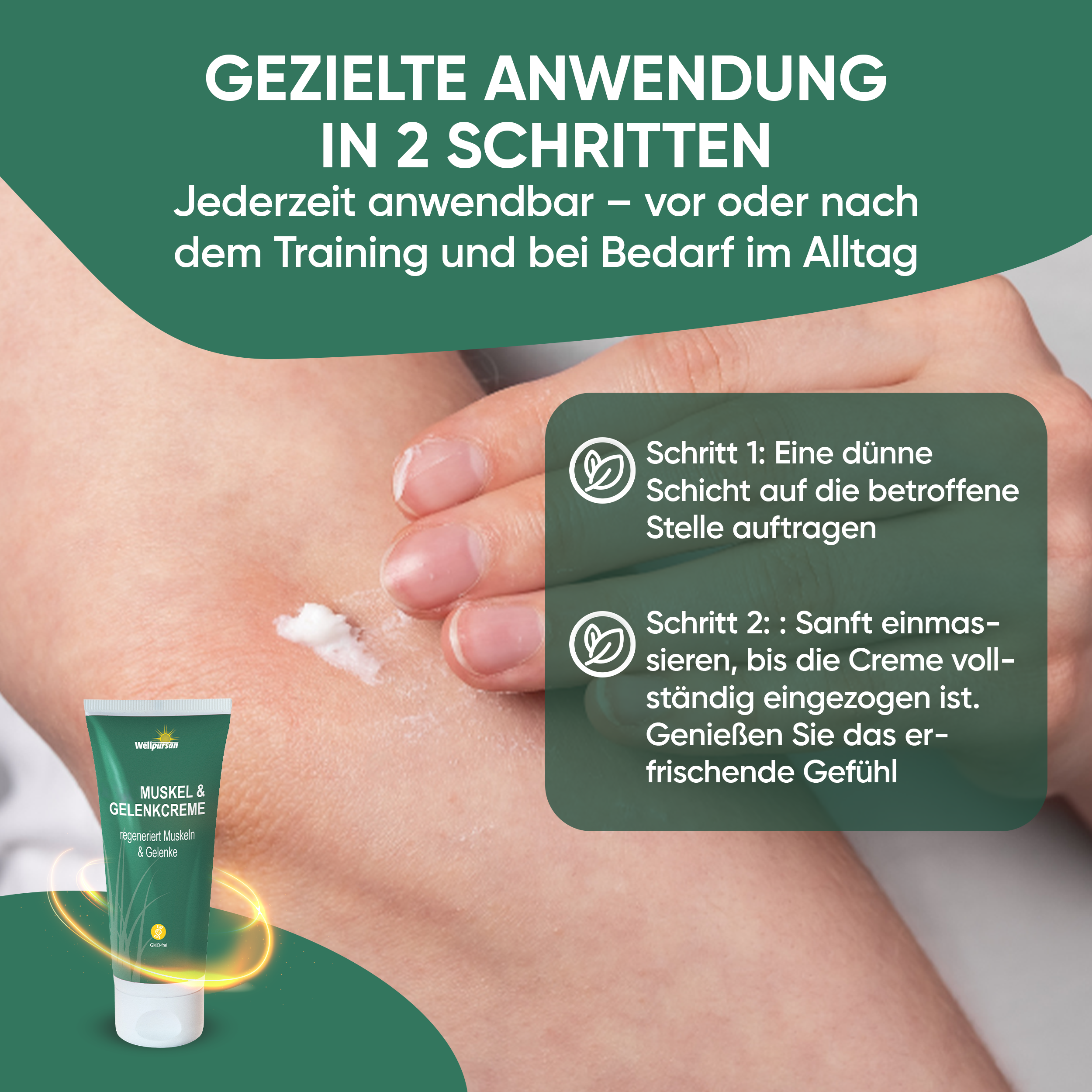 CBD Muskel & Gelenk-Creme