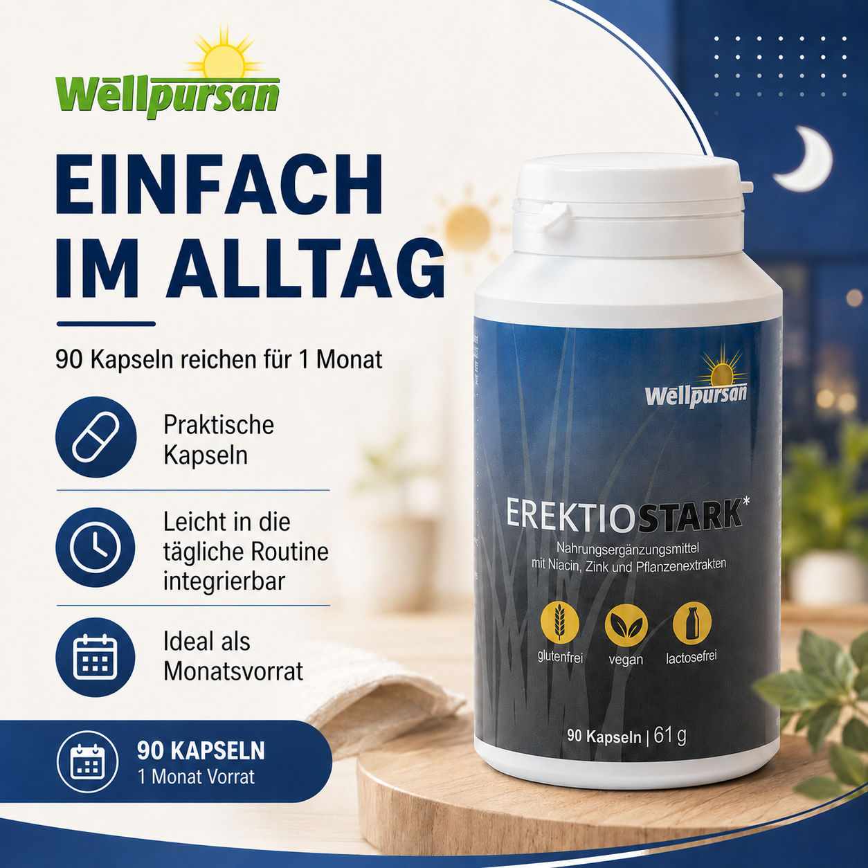 Erektio Stark - für aktive Männer